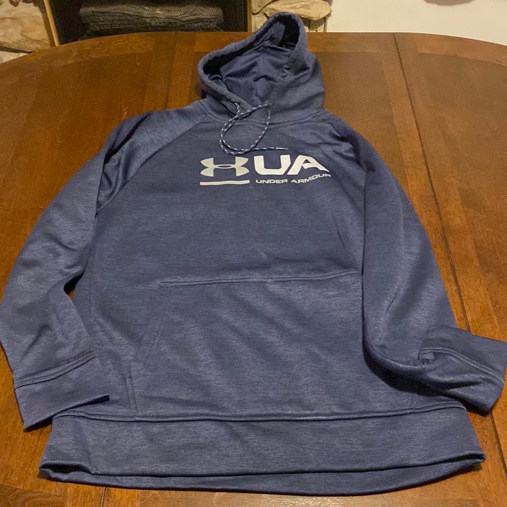 Under Armour Men’s Navy Sweathirt Small 10/10 Condition